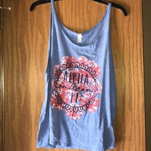 Alpha Omicron Pi tank